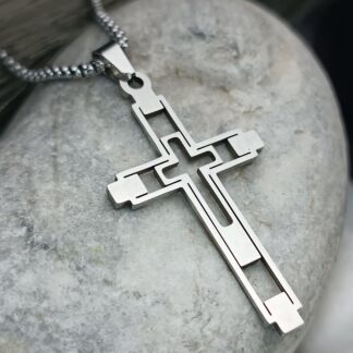 CROSS WITH EARRINGS (CODE: 7452100)