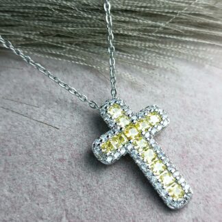 Men's Cross in silver color (CODE: 8054)