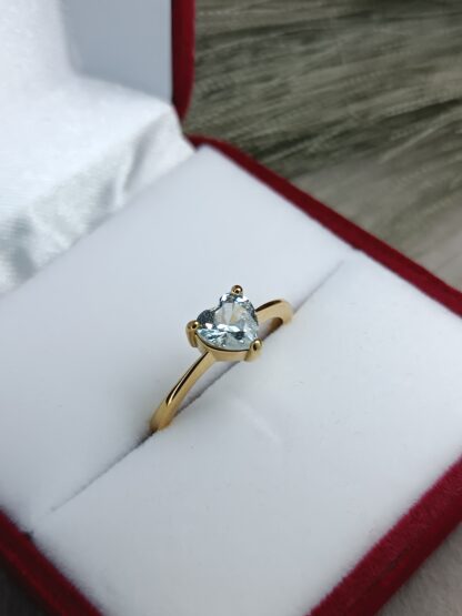 Heart ring in gold (Code:8188)