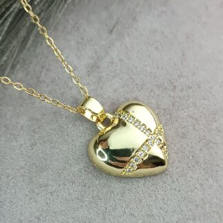 Pendant with hanging hearts (CODE:8178)