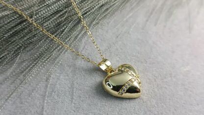 Pendant with hanging hearts (CODE:8178)