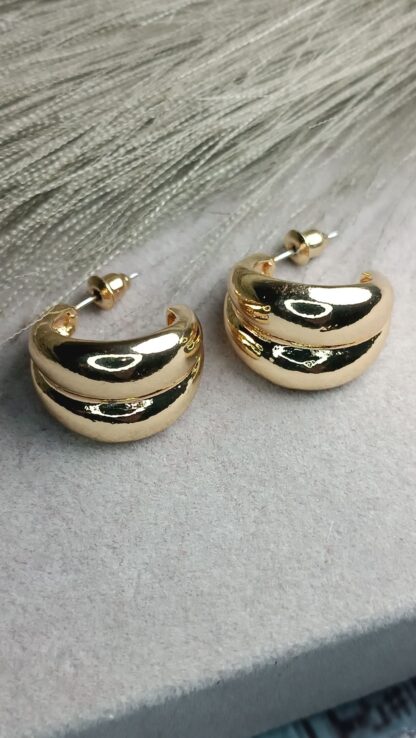 Gold plated earrings (CODE:8173)