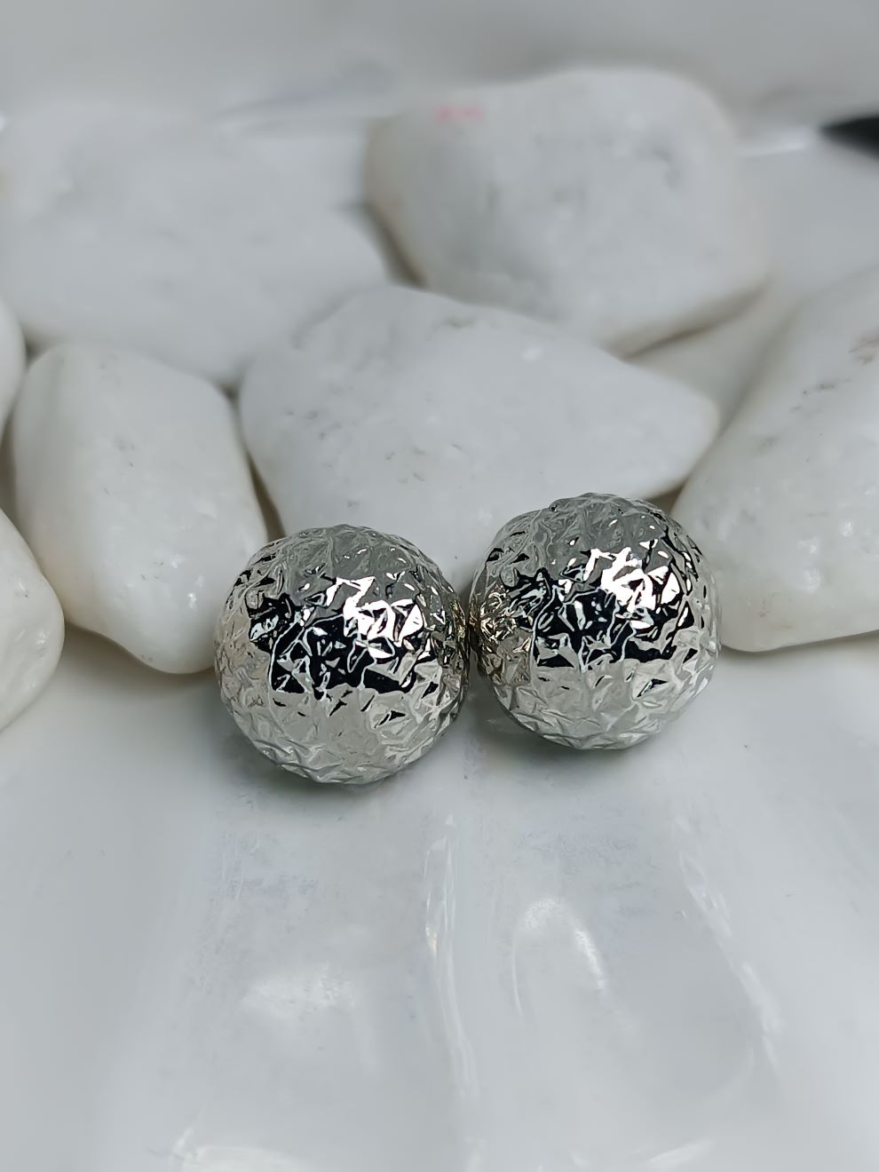 Ασημί Σφυρήλατα Σκουλαρίκια από Ανοξείδωτο Ατσάλι – Στρογγυλά Studs(ΚΩΔ:8151) Ασημί Σφυρήλατα Σκουλαρίκια από Ανοξείδωτο Ατσάλι – Στρογγυλά Studs(ΚΩΔ:8151)