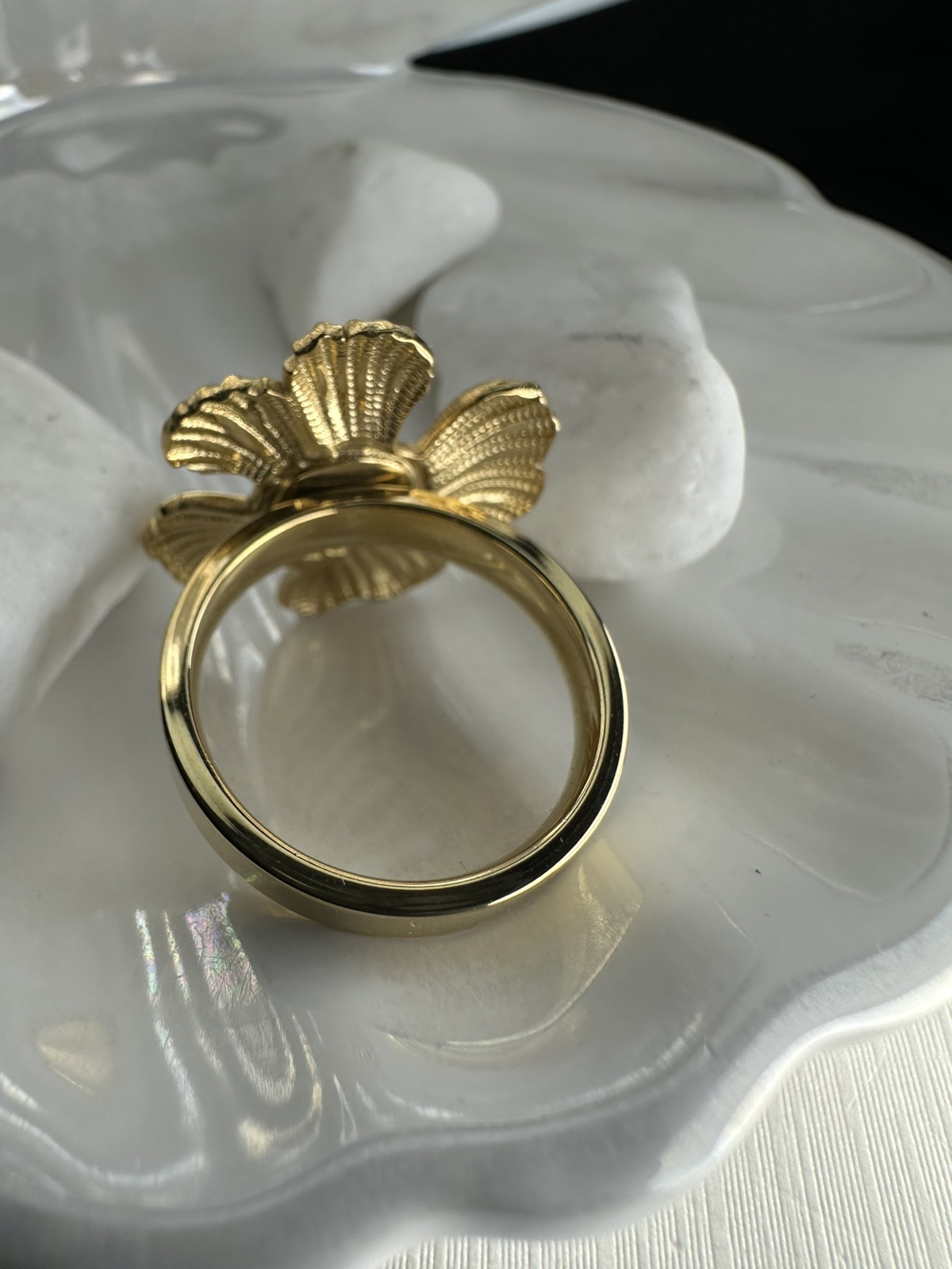 Δαχτυλίδι "Θαλάσσιο Άνθος" – Ατσάλι Επιχρυσωμένο (ΚΩΔ:0041) Δαχτυλίδι "Θαλάσσιο Άνθος" – Ατσάλι Επιχρυσωμένο (ΚΩΔ:0041)