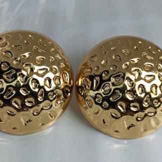 Χρυσά Σφυρήλατα Σκουλαρίκια – Στρογγυλά Statement Earrings από Ανοξείδωτο Ατσάλι (ΚΩΔ:5565) Χρυσά Σφυρήλατα Σκουλαρίκια – Στρογγυλά Statement Earrings από Ανοξείδωτο Ατσάλι (ΚΩΔ:5565)