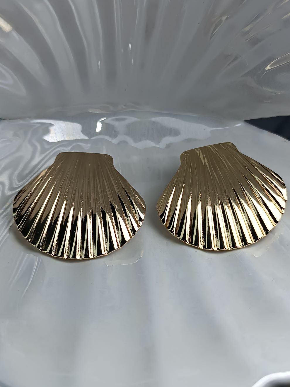 Χρυσά Σκουλαρίκια Κοχύλι από Ανοξείδωτο Ατσάλι – Καλοκαιρινό Στυλ (ΚΩΔ:5571) Χρυσά Σκουλαρίκια Κοχύλι από Ανοξείδωτο Ατσάλι – Καλοκαιρινό Στυλ (ΚΩΔ:5571)