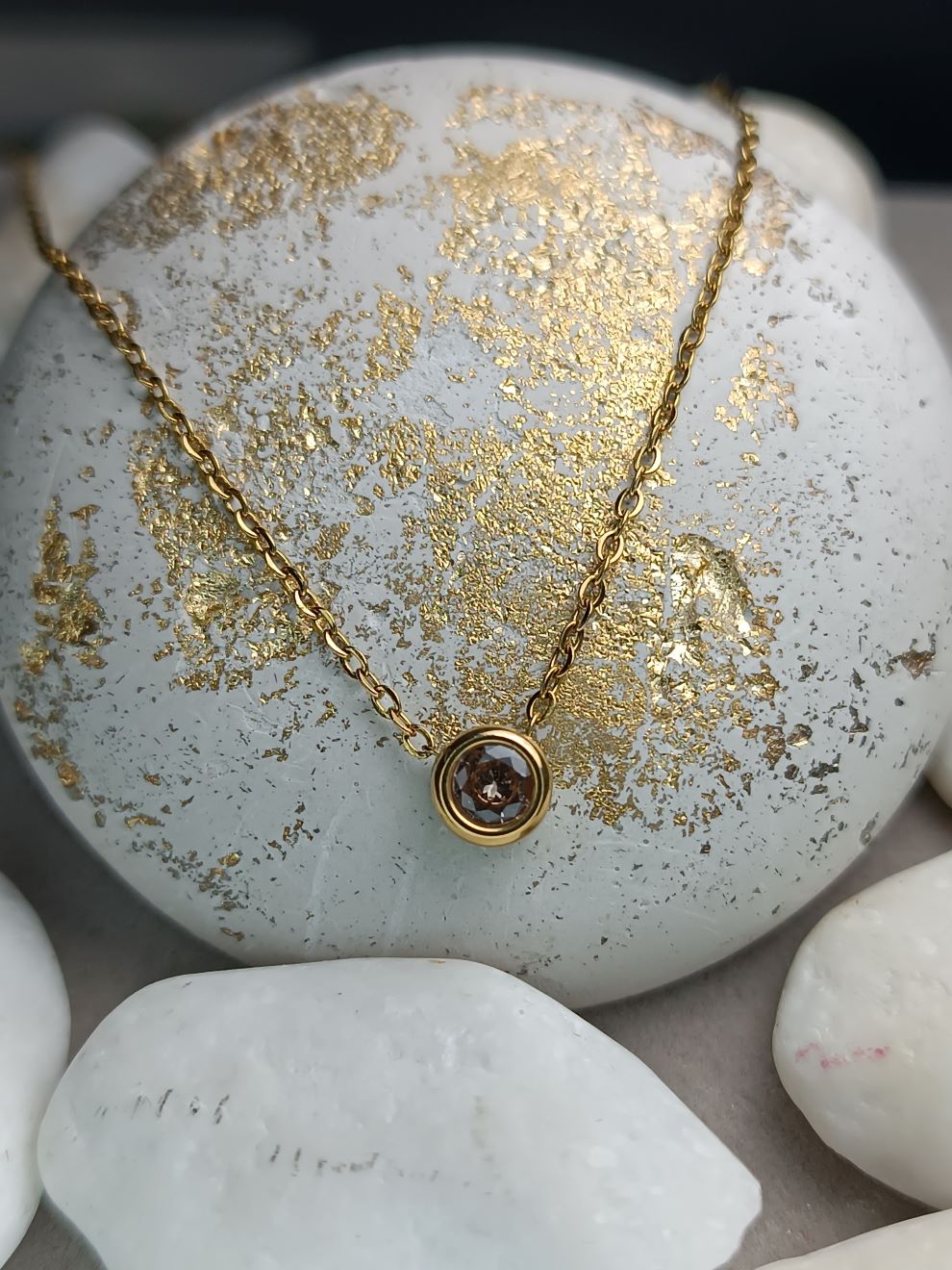 Γυναικείο Κολιέ από Ατσάλι με Ροζ Κρύσταλλο(ΚΩΔ:55991) Γυναικείο Κολιέ από Ατσάλι με Ροζ Κρύσταλλο(ΚΩΔ:55991)