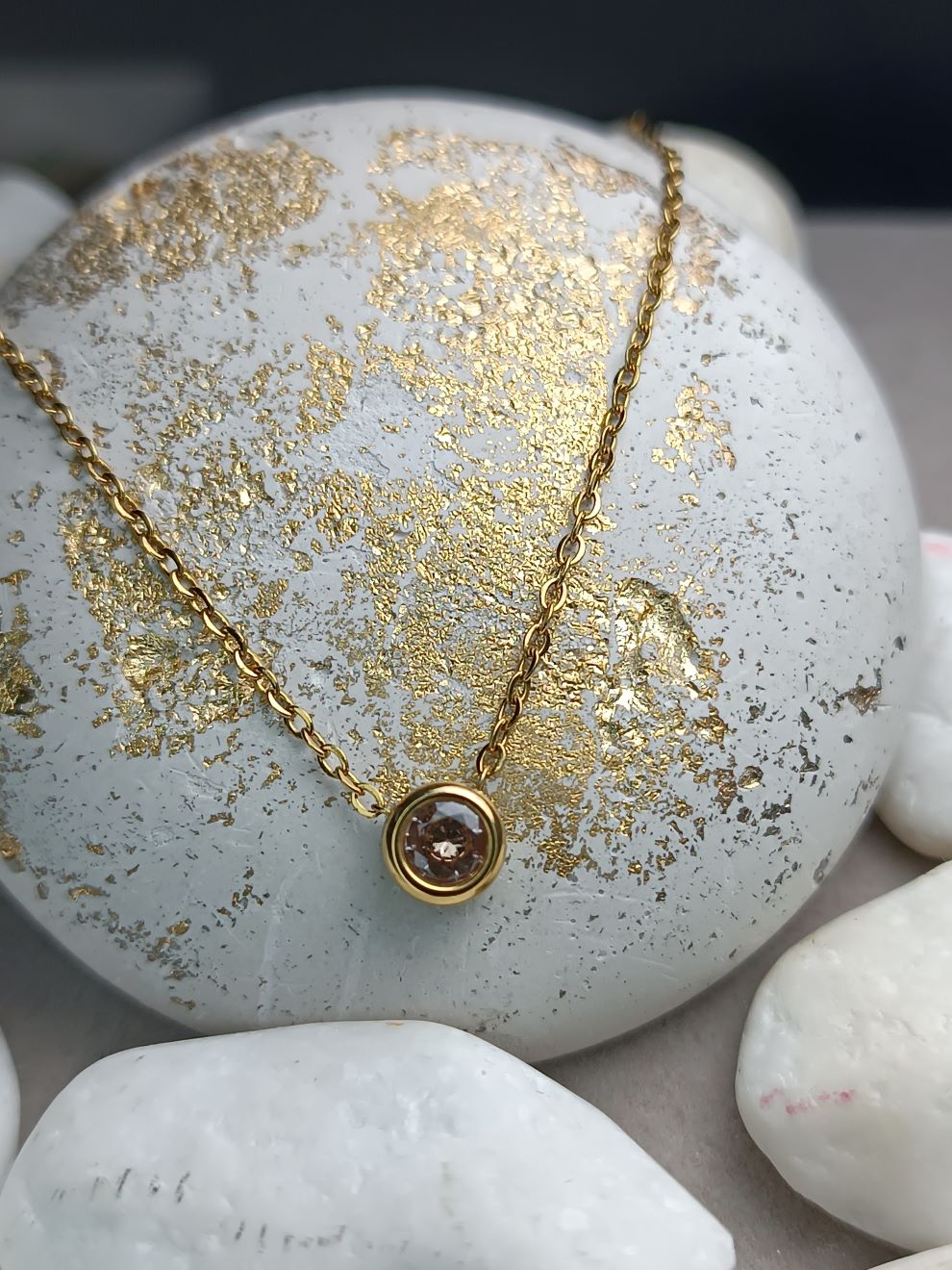 Γυναικείο Κολιέ από Ατσάλι με Ροζ Κρύσταλλο(ΚΩΔ:55991) Γυναικείο Κολιέ από Ατσάλι με Ροζ Κρύσταλλο(ΚΩΔ:55991)