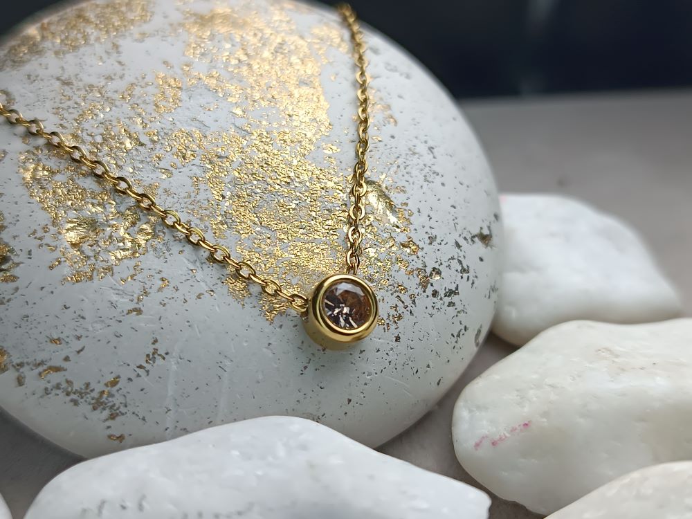 Γυναικείο Κολιέ από Ατσάλι με Ροζ Κρύσταλλο(ΚΩΔ:55991) Γυναικείο Κολιέ από Ατσάλι με Ροζ Κρύσταλλο(ΚΩΔ:55991)