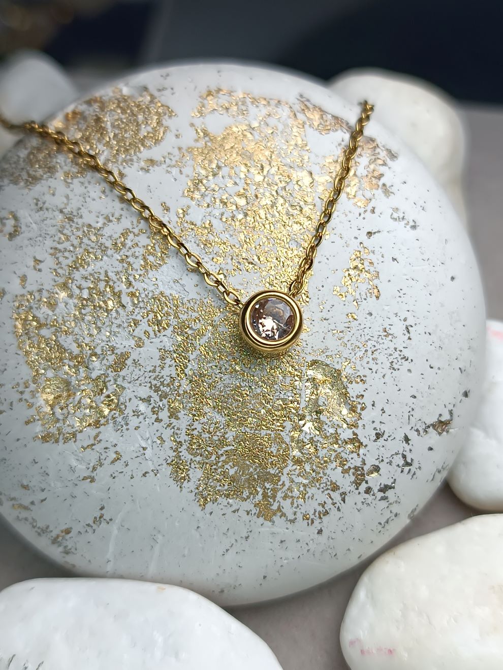 Γυναικείο Κολιέ από Ατσάλι με Ροζ Κρύσταλλο(ΚΩΔ:55991) Γυναικείο Κολιέ από Ατσάλι με Ροζ Κρύσταλλο(ΚΩΔ:55991)