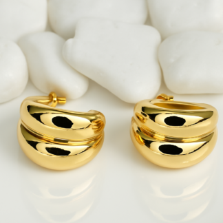 Σκουλαρίκια Χρυσά Διπλοί Κρίκοι από Ανοξείδωτο Ατσάλι – Γυαλιστερό Φινίρισμα & Μοντέρνο Design(ΚΩΔ:8173) Σκουλαρίκια Χρυσά Διπλοί Κρίκοι από Ανοξείδωτο Ατσάλι – Γυαλιστερό Φινίρισμα & Μοντέρνο Design(ΚΩΔ:8173)