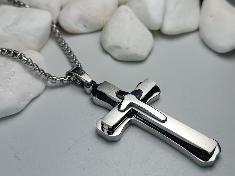 Ανδρικός Σταυρός από Ανοξείδωτο Ατσάλι (ΚΩΔ:83391) Ανδρικός Σταυρός από Ανοξείδωτο Ατσάλι (ΚΩΔ:83391)