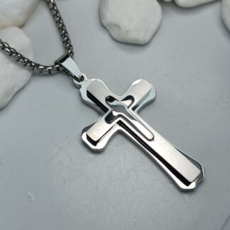 Ανδρικός Σταυρός από Ανοξείδωτο Ατσάλι (ΚΩΔ:83391) Ανδρικός Σταυρός από Ανοξείδωτο Ατσάλι (ΚΩΔ:83391)