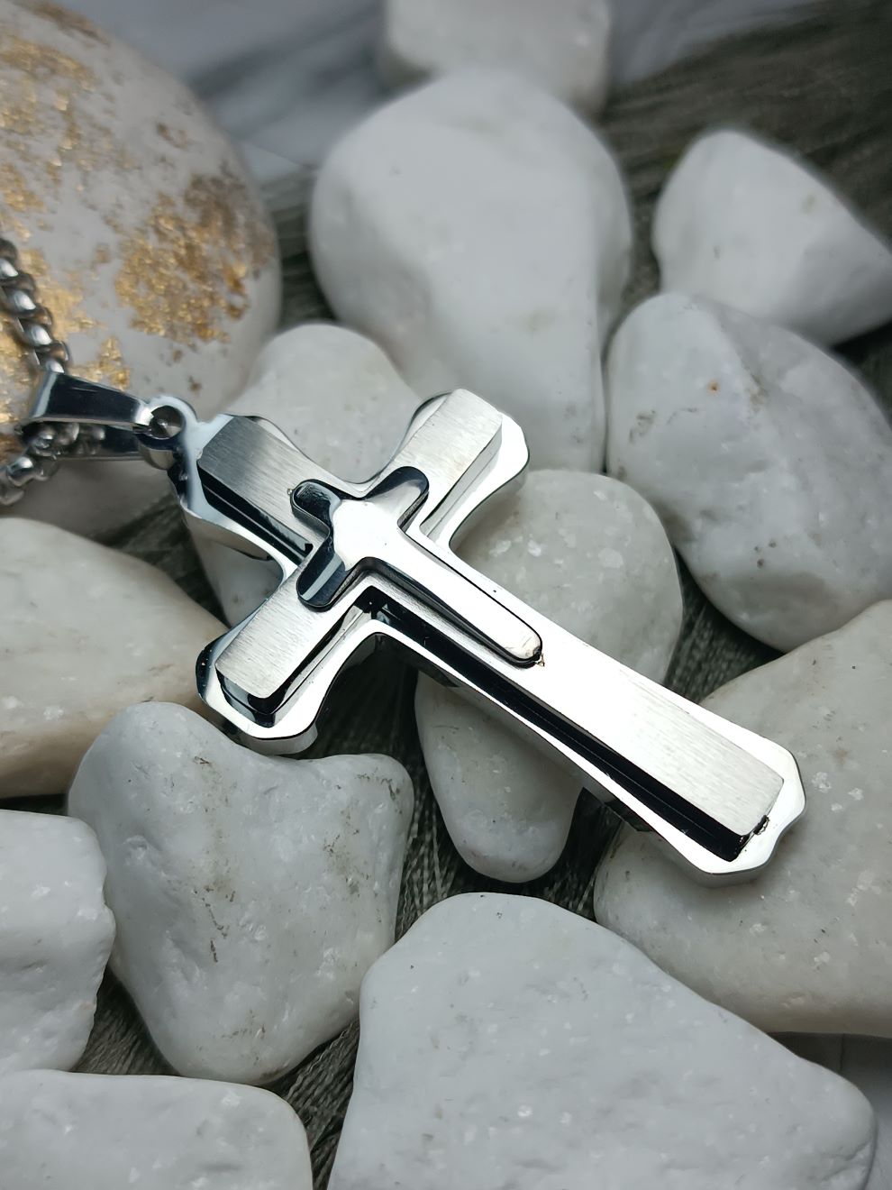 Ανδρικός Σταυρός από Ανοξείδωτο Ατσάλι (ΚΩΔ:83391) Ανδρικός Σταυρός από Ανοξείδωτο Ατσάλι (ΚΩΔ:83391)