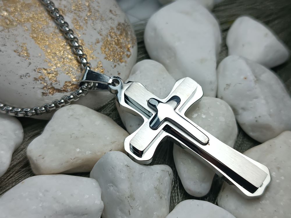 Ανδρικός Σταυρός από Ανοξείδωτο Ατσάλι (ΚΩΔ:83391) Ανδρικός Σταυρός από Ανοξείδωτο Ατσάλι (ΚΩΔ:83391)