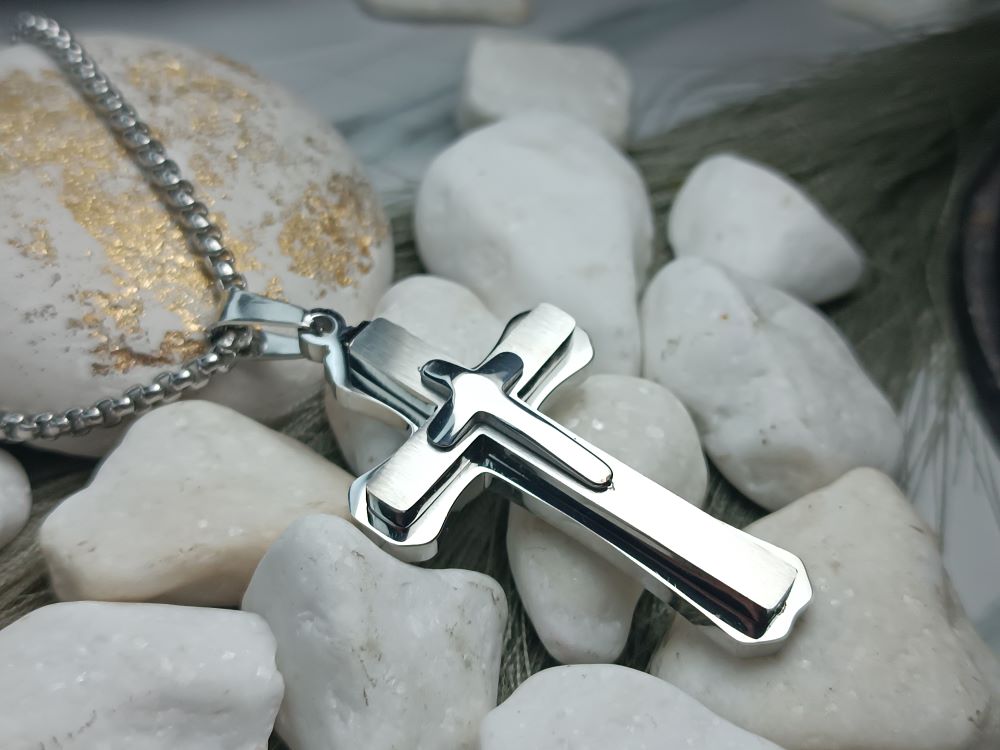 Ανδρικός Σταυρός από Ανοξείδωτο Ατσάλι (ΚΩΔ:83391) Ανδρικός Σταυρός από Ανοξείδωτο Ατσάλι (ΚΩΔ:83391)