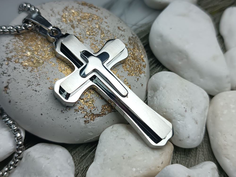 Ανδρικός Σταυρός από Ανοξείδωτο Ατσάλι (ΚΩΔ:83391) Ανδρικός Σταυρός από Ανοξείδωτο Ατσάλι (ΚΩΔ:83391)