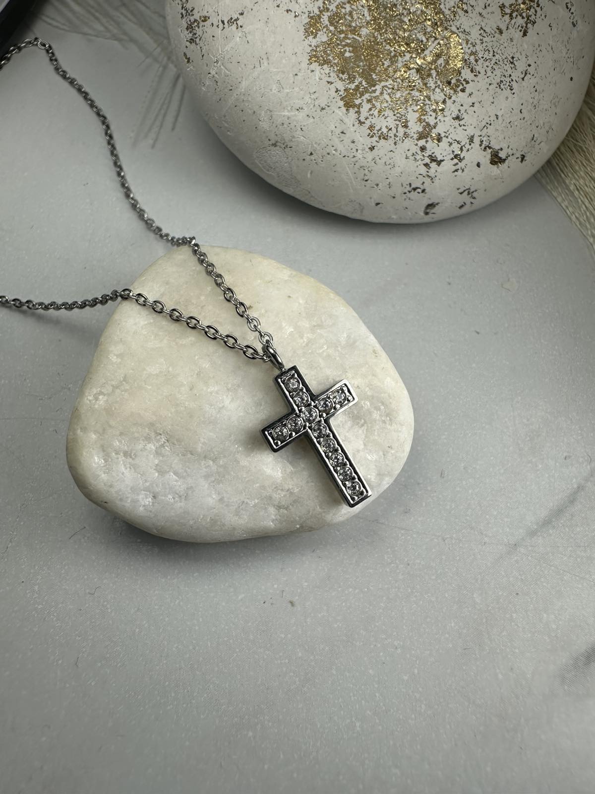 Σταυρός από Ανοξείδωτο Ατσάλι με Πέτρες (ΚΩΔ:77441) – Λαμπερός & Διαχρονικός | Kosmimatomaniа.gr Σταυρός από Ανοξείδωτο Ατσάλι με Πέτρες (ΚΩΔ:77441) – Λαμπερός & Διαχρονικός | Kosmimatomaniа.gr