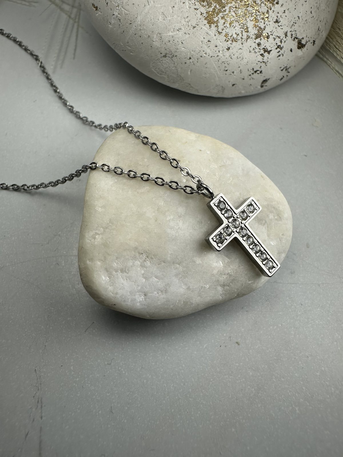 Σταυρός από Ανοξείδωτο Ατσάλι με Πέτρες (ΚΩΔ:77441) – Λαμπερός & Διαχρονικός | Kosmimatomaniа.gr Σταυρός από Ανοξείδωτο Ατσάλι με Πέτρες (ΚΩΔ:77441) – Λαμπερός & Διαχρονικός | Kosmimatomaniа.gr