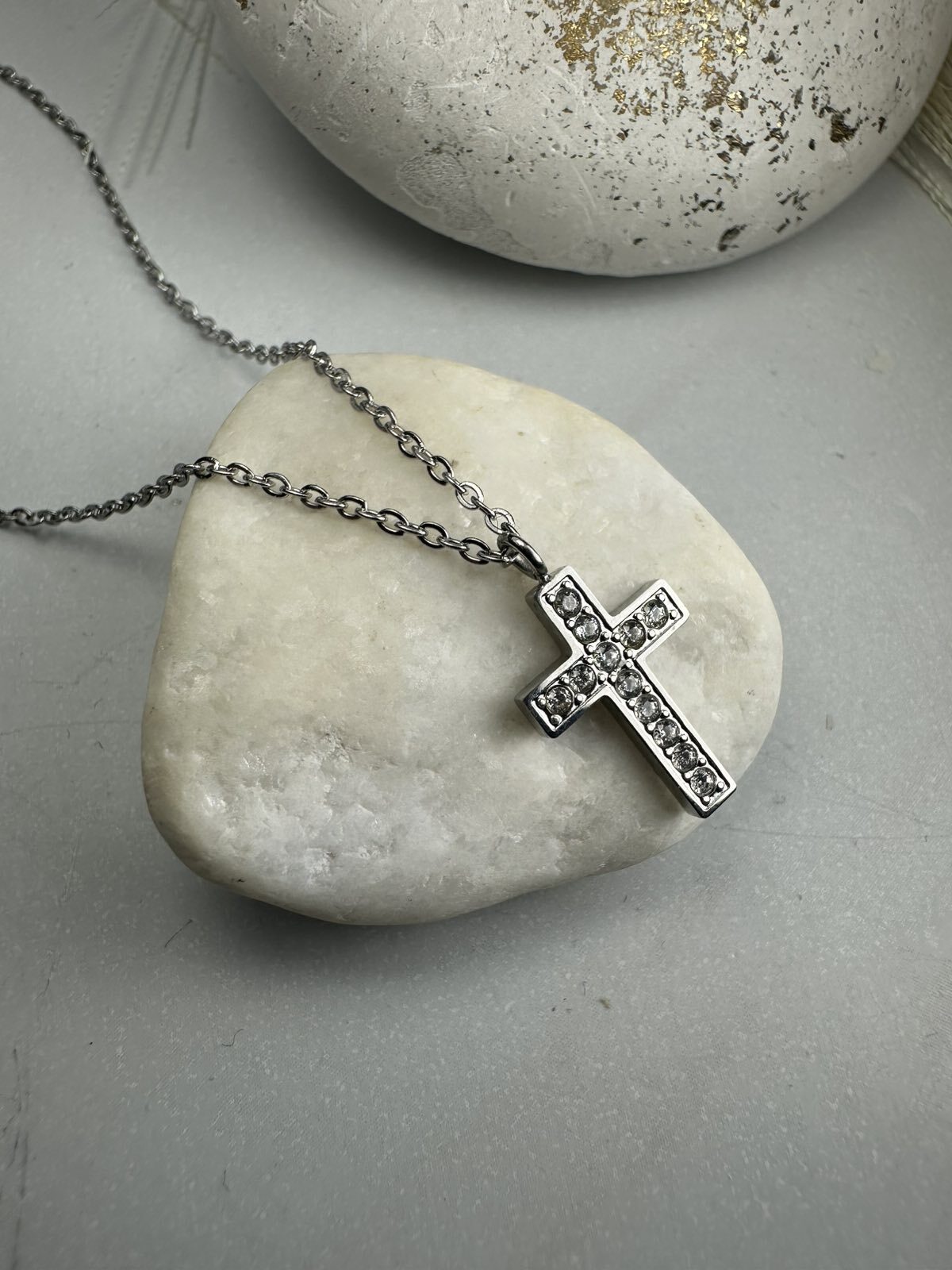 Σταυρός από Ανοξείδωτο Ατσάλι με Πέτρες (ΚΩΔ:77441) – Λαμπερός & Διαχρονικός | Kosmimatomaniа.gr Σταυρός από Ανοξείδωτο Ατσάλι με Πέτρες (ΚΩΔ:77441) – Λαμπερός & Διαχρονικός | Kosmimatomaniа.gr