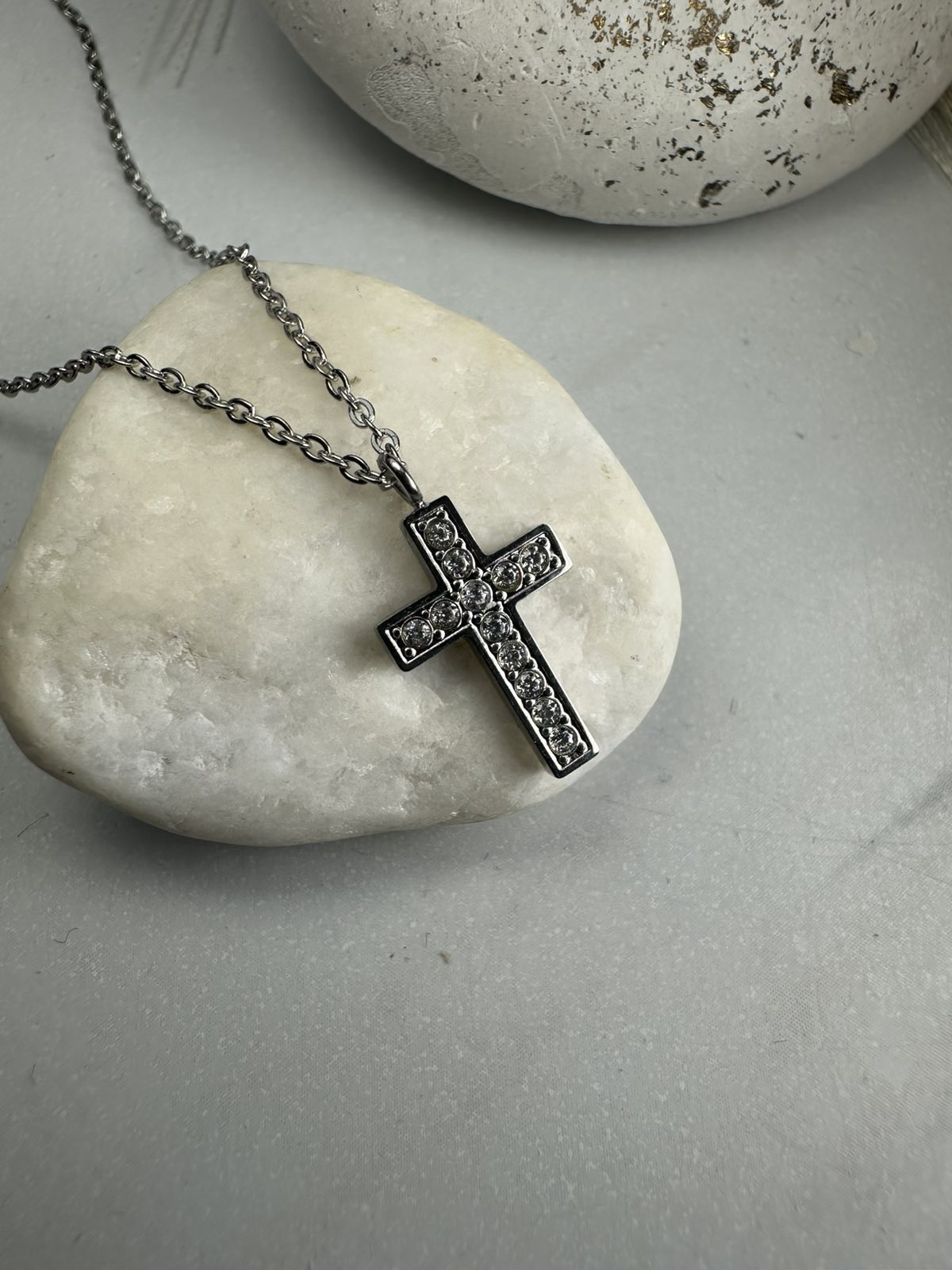 Σταυρός από Ανοξείδωτο Ατσάλι με Πέτρες (ΚΩΔ:77441) – Λαμπερός & Διαχρονικός | Kosmimatomaniа.gr Σταυρός από Ανοξείδωτο Ατσάλι με Πέτρες (ΚΩΔ:77441) – Λαμπερός & Διαχρονικός | Kosmimatomaniа.gr