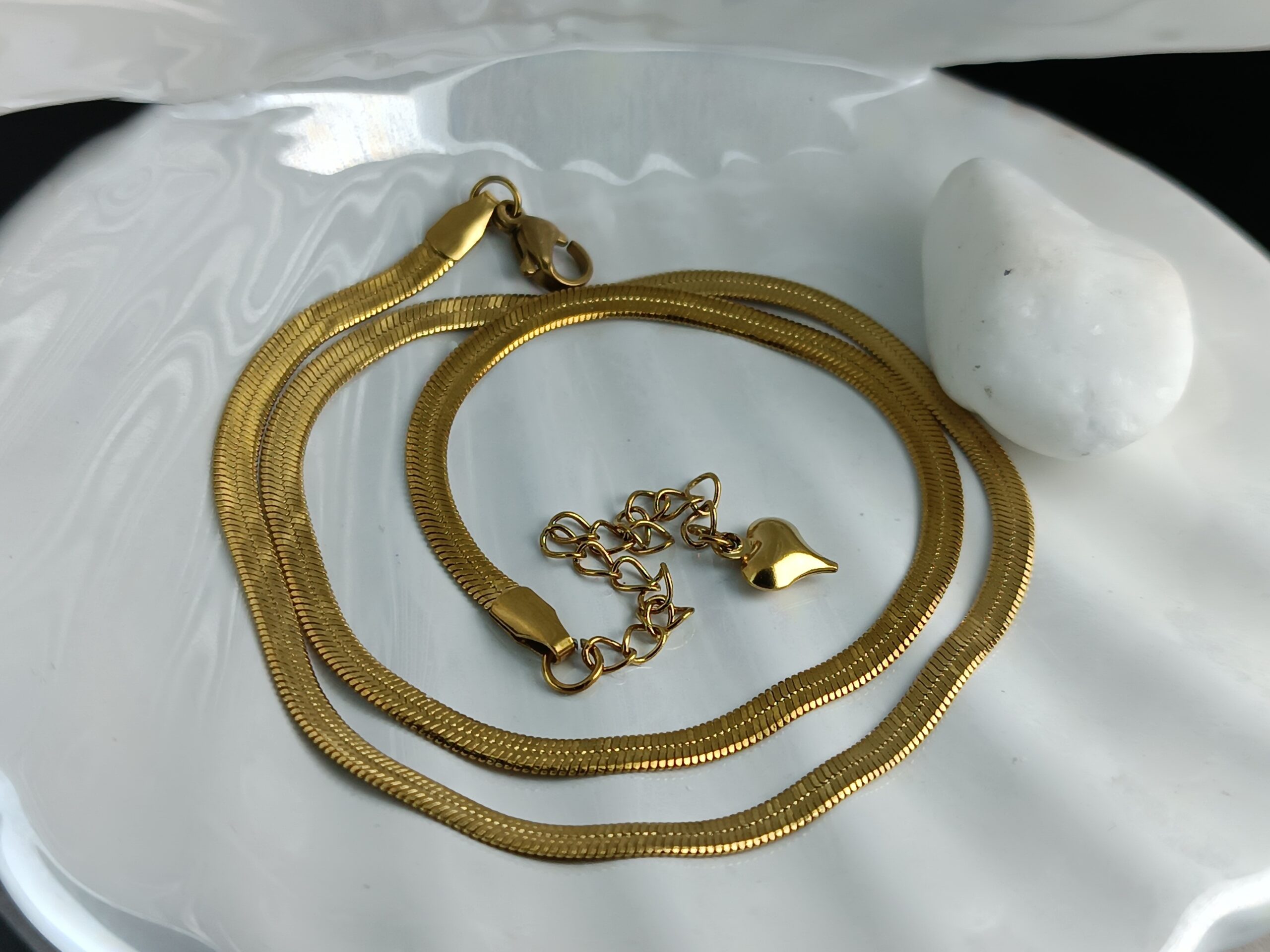 Αλυσίδα από Ατσάλι Κίτρινο Χρυσό Πλακέ Ίσια(ΚΩΔ:4561) | Kosmimatomania Αλυσίδα από Ατσάλι Κίτρινο Χρυσό Πλακέ Ίσια(ΚΩΔ:4561) | Kosmimatomania