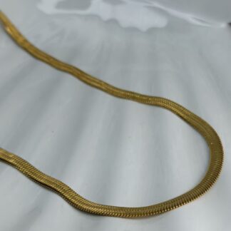 Αλυσίδα από Ατσάλι Κίτρινο Χρυσό Πλακέ Ίσια(ΚΩΔ:4561) | Kosmimatomania Αλυσίδα από Ατσάλι Κίτρινο Χρυσό Πλακέ Ίσια(ΚΩΔ:4561) | Kosmimatomania