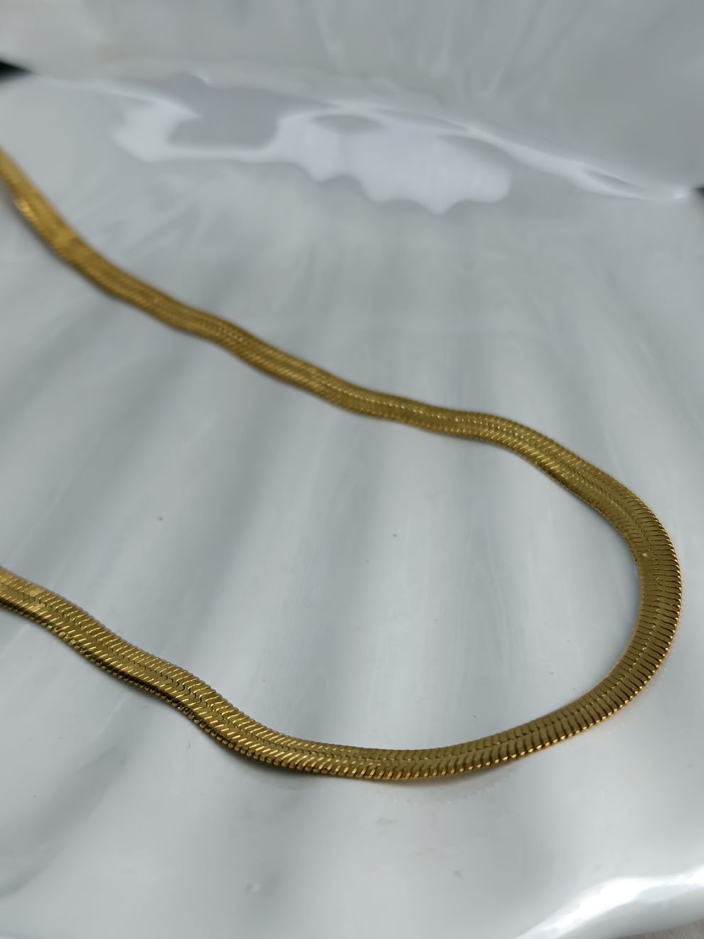 Αλυσίδα από Ατσάλι Κίτρινο Χρυσό Πλακέ Ίσια(ΚΩΔ:4561) | Kosmimatomania Αλυσίδα από Ατσάλι Κίτρινο Χρυσό Πλακέ Ίσια(ΚΩΔ:4561) | Kosmimatomania