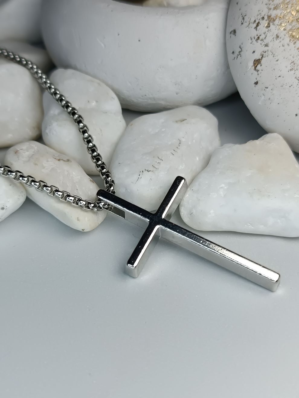 Ανδρικό Κολιέ με Σταυρό από Ανοξείδωτο Ατσάλι (ΚΩΔ:84591) | Μοντέρνο & Διαχρονικό | Kosmimatomania.gr Ανδρικό Κολιέ με Σταυρό από Ανοξείδωτο Ατσάλι (ΚΩΔ:84591) | Μοντέρνο & Διαχρονικό | Kosmimatomania.gr