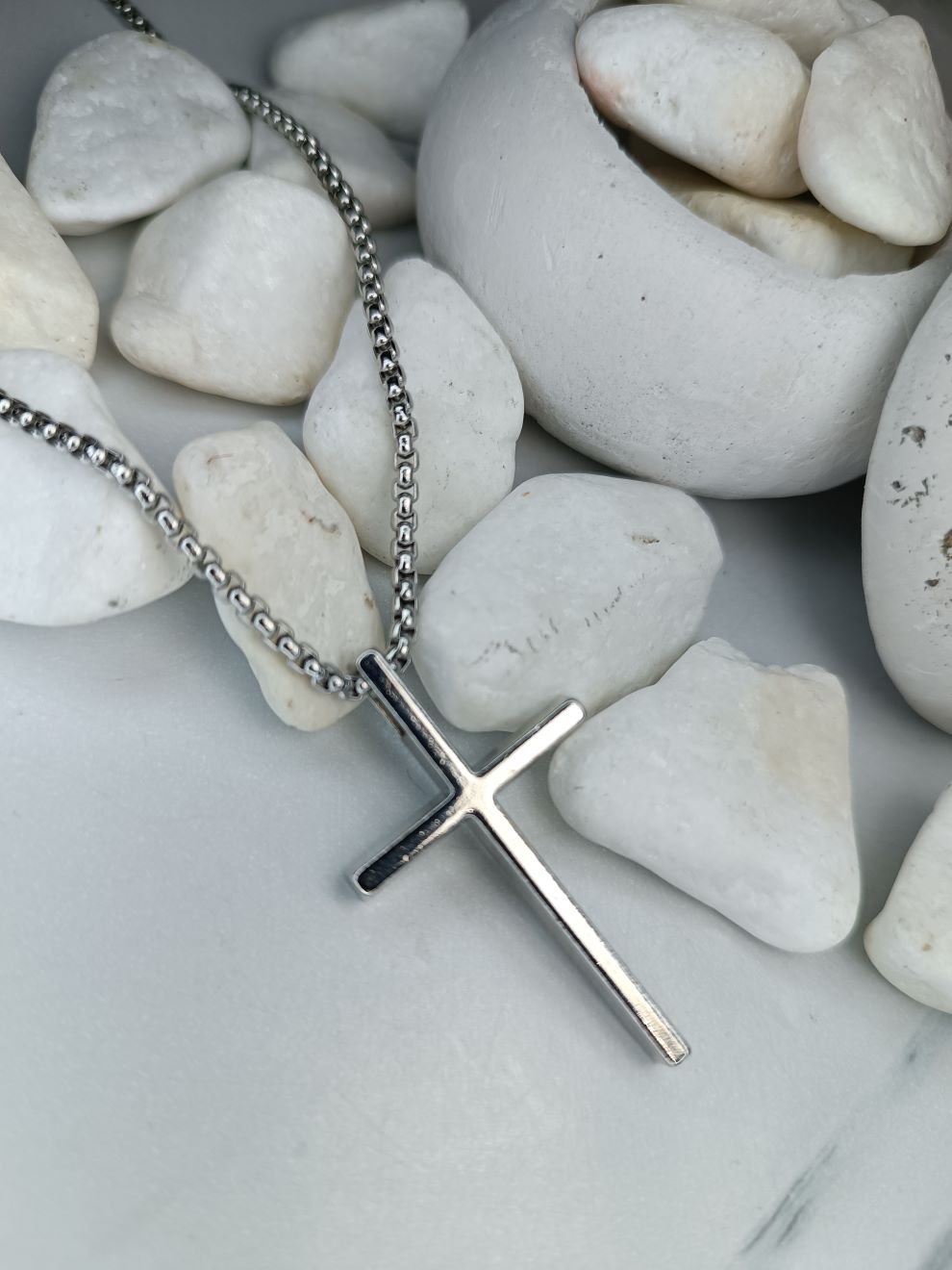 Ανδρικό Κολιέ με Σταυρό από Ανοξείδωτο Ατσάλι (ΚΩΔ:84591) | Μοντέρνο & Διαχρονικό | Kosmimatomania.gr Ανδρικό Κολιέ με Σταυρό από Ανοξείδωτο Ατσάλι (ΚΩΔ:84591) | Μοντέρνο & Διαχρονικό | Kosmimatomania.gr