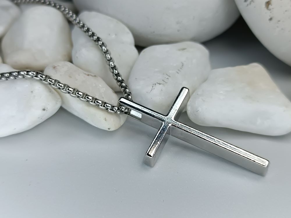 Ανδρικό Κολιέ με Σταυρό από Ανοξείδωτο Ατσάλι (ΚΩΔ:84591) | Μοντέρνο & Διαχρονικό | Kosmimatomania.gr Ανδρικό Κολιέ με Σταυρό από Ανοξείδωτο Ατσάλι (ΚΩΔ:84591) | Μοντέρνο & Διαχρονικό | Kosmimatomania.gr