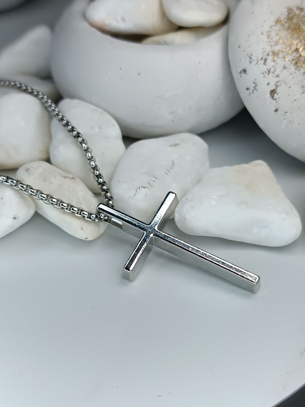 Ανδρικό Κολιέ με Σταυρό από Ανοξείδωτο Ατσάλι (ΚΩΔ:84591) | Μοντέρνο & Διαχρονικό | Kosmimatomania.gr Ανδρικό Κολιέ με Σταυρό από Ανοξείδωτο Ατσάλι (ΚΩΔ:84591) | Μοντέρνο & Διαχρονικό | Kosmimatomania.gr