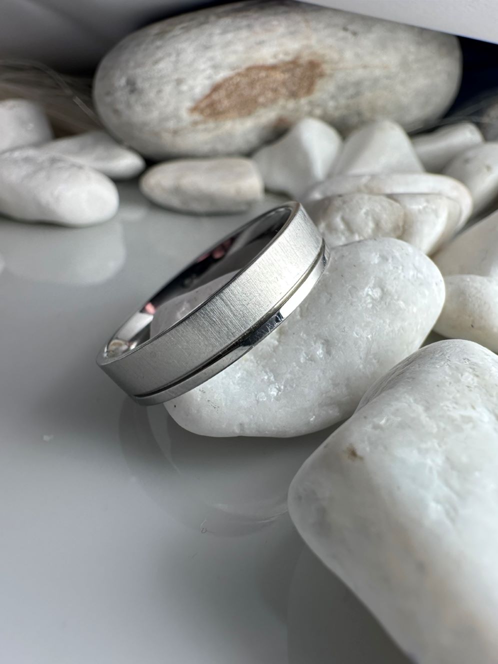 Δαχτυλίδι Ατσάλι Ασημί (ΚΩΔ:558311)| Σαγρέ & Γυαλιστερή Επιφάνεια | Kosmimatomaniа.gr Δαχτυλίδι Ατσάλι Ασημί (ΚΩΔ:558311)| Σαγρέ & Γυαλιστερή Επιφάνεια | Kosmimatomaniа.gr