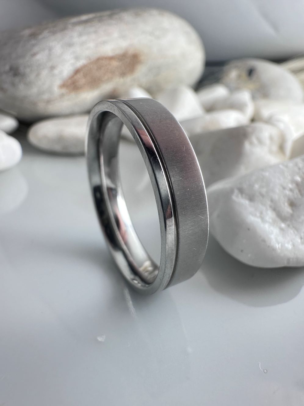 Δαχτυλίδι Ατσάλι Ασημί (ΚΩΔ:558311)| Σαγρέ & Γυαλιστερή Επιφάνεια | Kosmimatomaniа.gr Δαχτυλίδι Ατσάλι Ασημί (ΚΩΔ:558311)| Σαγρέ & Γυαλιστερή Επιφάνεια | Kosmimatomaniа.gr