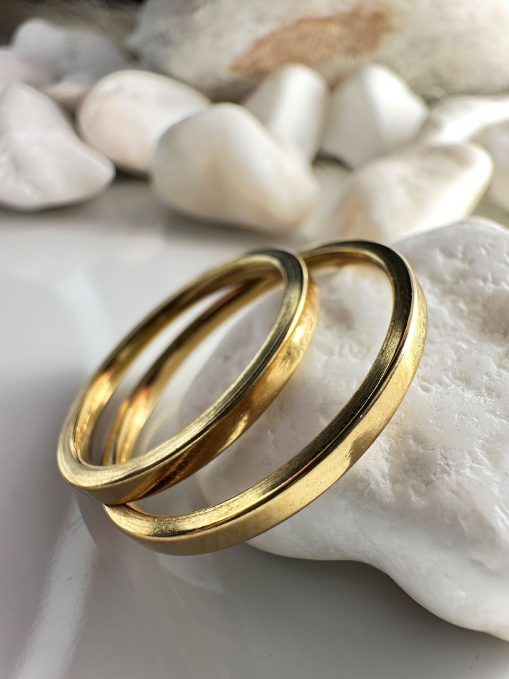 Βέρες γάμου από Ατσάλι Χρυσές (ΚΩΔ:52511)– Ανθεκτικές & Κομψές | Kosmimatomania.gr Βέρες γάμου από Ατσάλι Χρυσές (ΚΩΔ:52511)– Ανθεκτικές & Κομψές | Kosmimatomania.gr