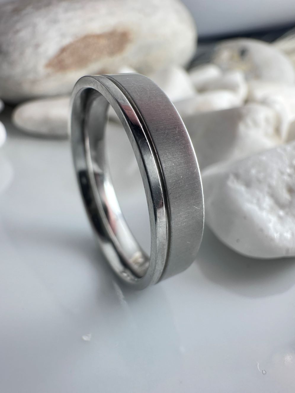 Δαχτυλίδι Ατσάλι Ασημί (ΚΩΔ:558311)| Σαγρέ & Γυαλιστερή Επιφάνεια | Kosmimatomaniа.gr Δαχτυλίδι Ατσάλι Ασημί (ΚΩΔ:558311)| Σαγρέ & Γυαλιστερή Επιφάνεια | Kosmimatomaniа.gr