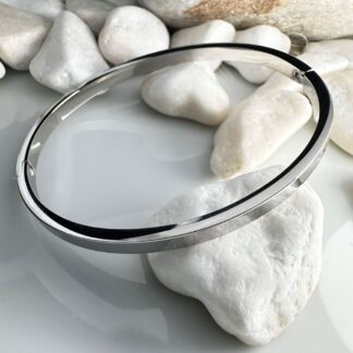 Χειροπέδα Ασημένιο Ατσάλι – Minimal Γυναικείο Βραχιόλι (ΚΩΔ:585661)| Kosmimatomania Χειροπέδα Ασημένιο Ατσάλι – Minimal Γυναικείο Βραχιόλι (ΚΩΔ:585661)| Kosmimatomania